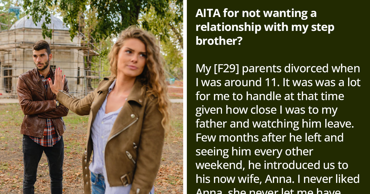 Reddit User Slammed For Not Wanting To Have A Relationship With Her Step-Brother