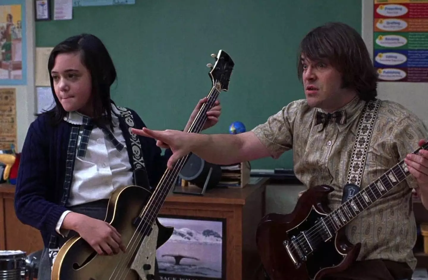 A young Rivkah Reyes alongside Jack Black in a moment that defined a generation of rockers.