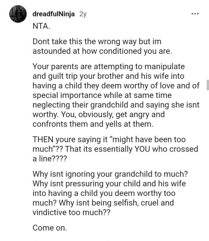 This Redditor is astounded at how conditioned the OP is