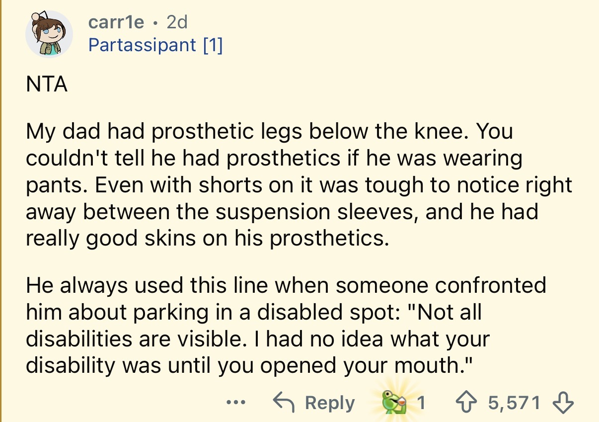 The perfect clapback!