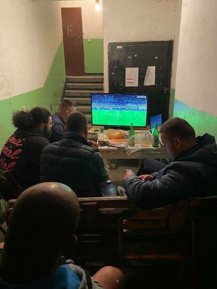 Champions League Night In The Block. Pure Vibes