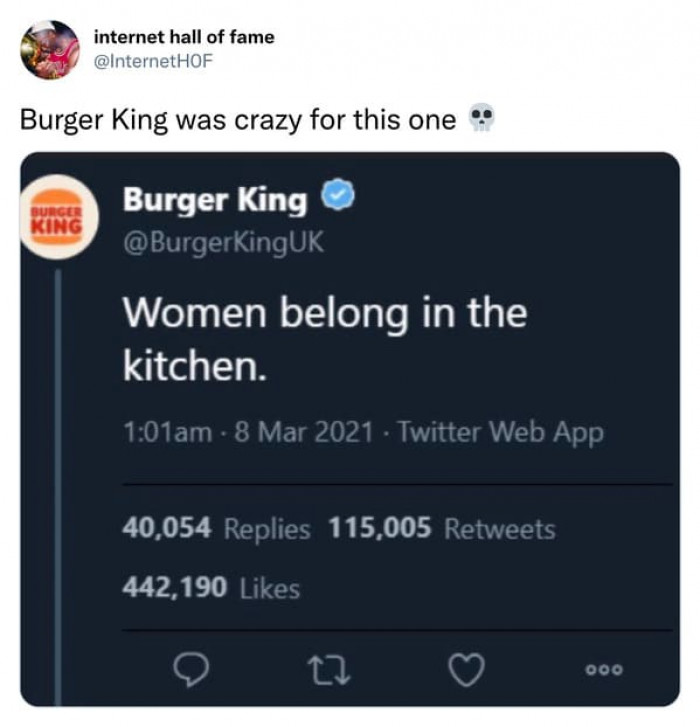 27. Burger King Said...