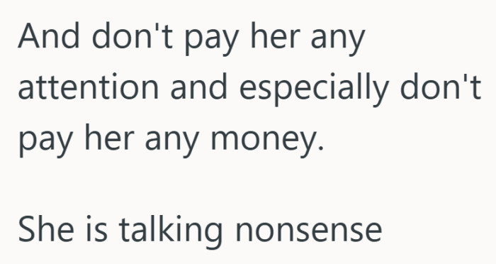 Some people see this as a moment to stand your ground, not open your wallet.