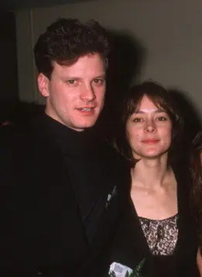 7. Colin Firth and Meg Tilly were together for 5 years