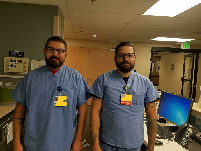 "I Found My Doppelganger At Work"