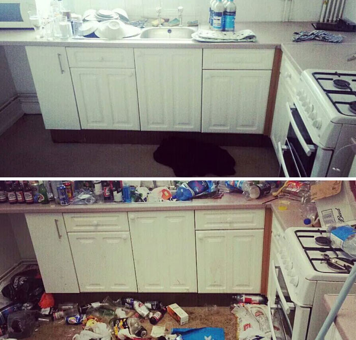 "My Kitchen After A Party!"