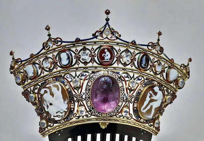 "Devonshire Parure (Comb), By C. F. Hancock, 1856"