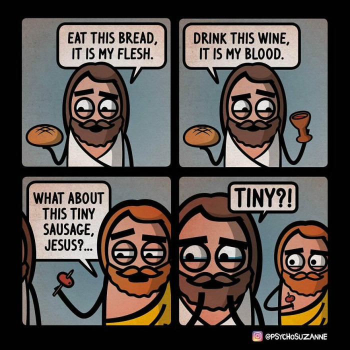 3. A tiny sausage???