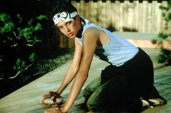 In 1984's The Karate Kid, Ralph Macchio demonstrated his skill in the memorable 'wax on, wax off' technique as Daniel LaRusso.
