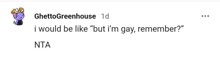 What this Redditor would tell him