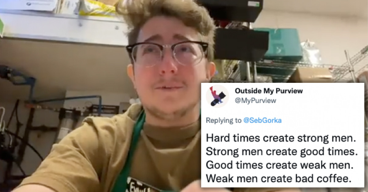 People Are Astonished At How Ridiculous This Starbucks Barista Is Acting After Working An 8 Hour Shift
