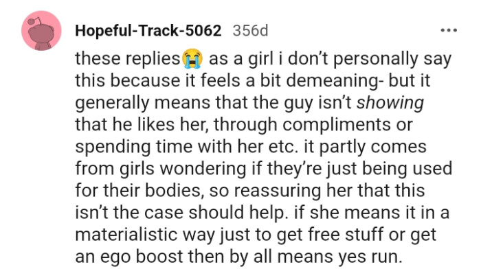 23. It Feels a Bit Demeaning