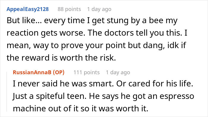 The reward was certainly worth the risk in this case