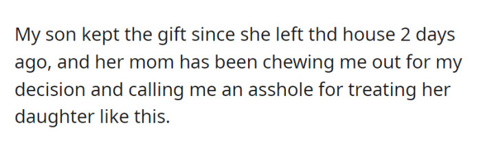 Well, the wife treated her own step son “that” way.