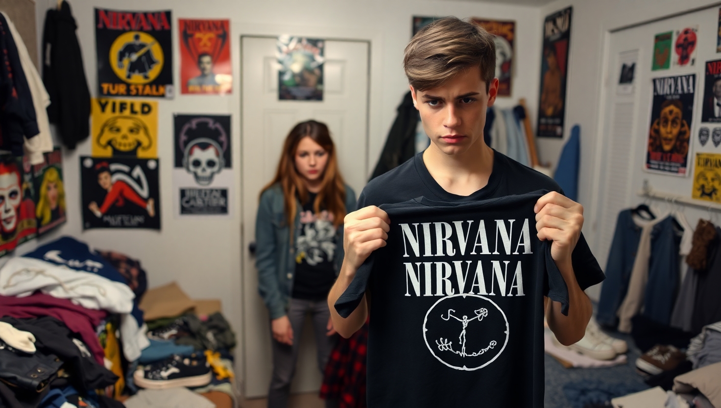 Am I the Jerk for Refusing to Lend My Nirvana Shirt to My Sister for Spirit Week?
