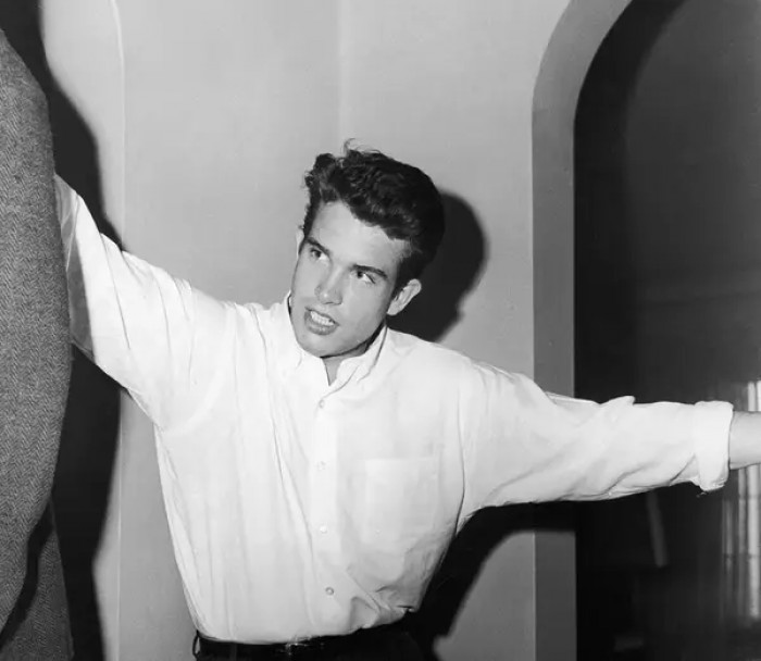 Warren Beatty back then: