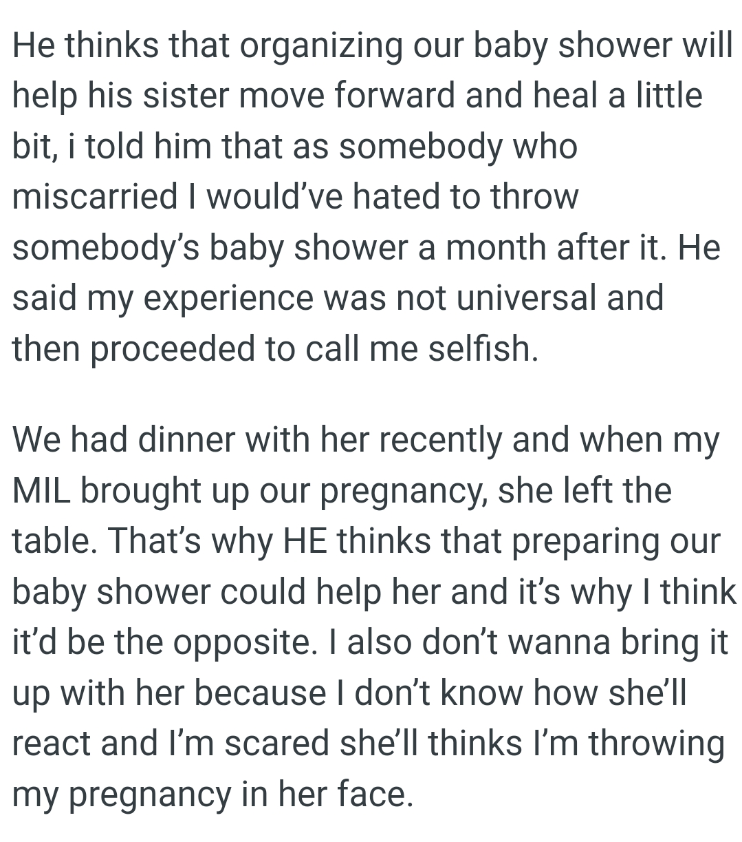 The OP Doesn't Want to Bring It Up with Her SIL Because She Doesn’t Know How She’ll React