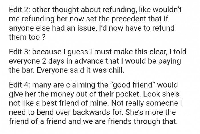 Here are the edits the OP added later on