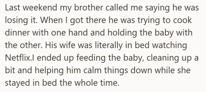 Seeing his brother struggling to keep up, he stepped in to help—unaware how tense things already were.