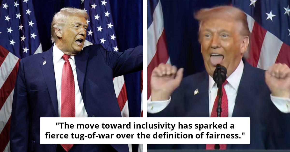 Social Media Buzz: Outrage sparked by Trump's controversial portrayal of transgender athletes leaves many in disbelief