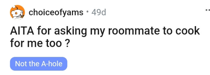 The OP kicks off her story but not without dishing out the story's title