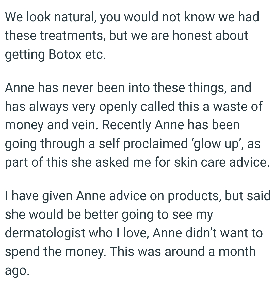 OP's SIL has always very openly called it a waste of money and vanity