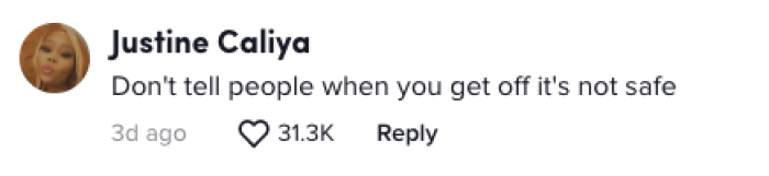 This Comment Said It Best: You Should Never Tell Someone When You Get Off