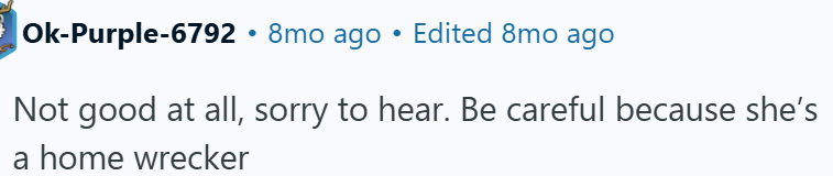 She’s a Home Wrecker