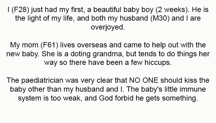 OP starts the story - I (F28) just had my first, a beautiful baby boy (2 weeks)