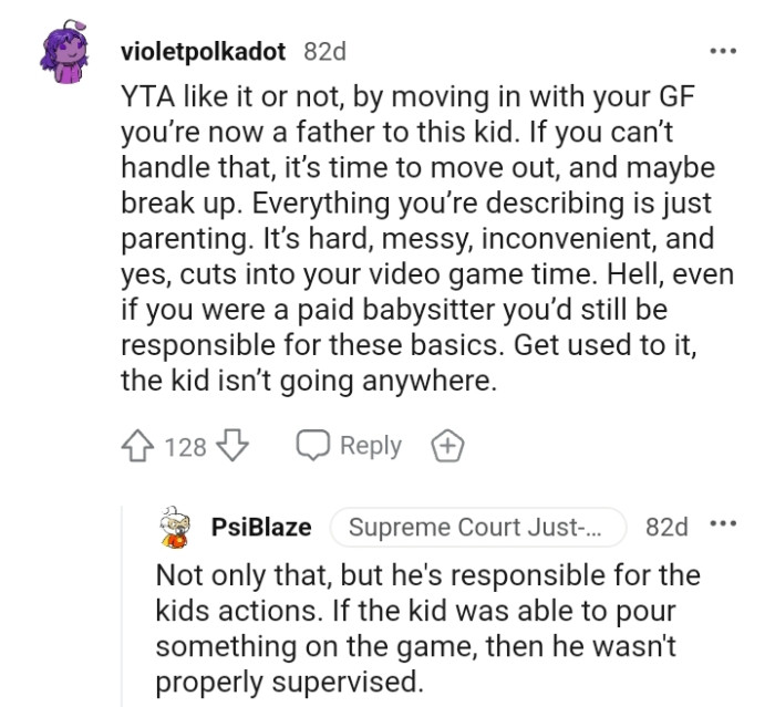 Parenting is hard, messy, inconvenient, and it cuts into your video game time.