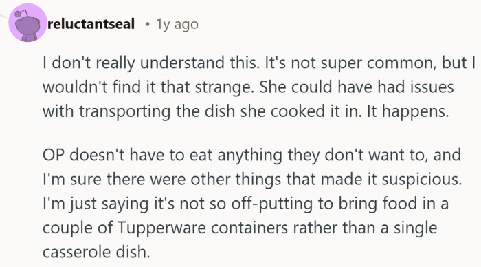 A mellow reminder that sometimes logistics cause the quirks, not secret freezer plots.