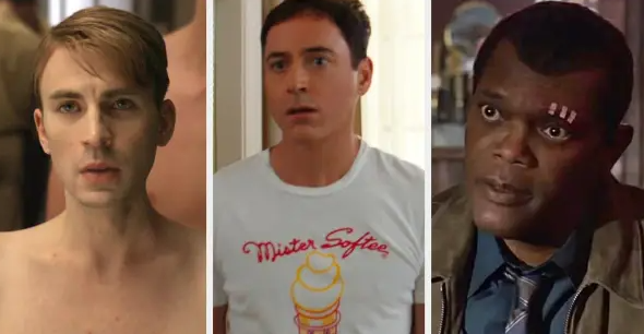 12. Any time Marvel has tried to digitally de-age their actors, particularly Chris Evans, Robert Downey Jr., and Samuel L. Jackson
