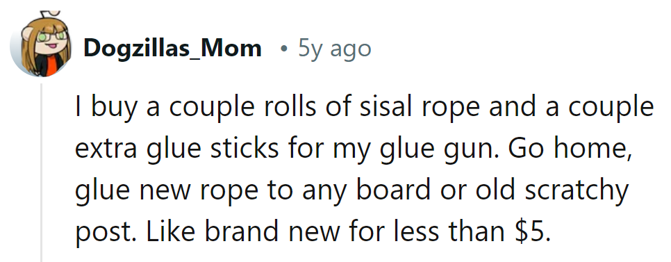 Sisal rope + glue gun = budget-friendly makeover. DIY: cheaper than a latte!