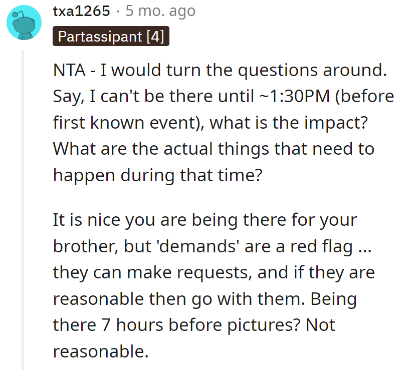Demanding 7 hours lead time? It's like asking for a sunrise selfie at a sunset wedding!