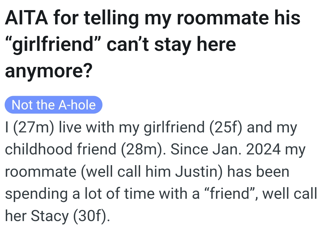 The OP kicks off his story