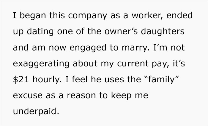 A little background as to why he was being severely underpaid: