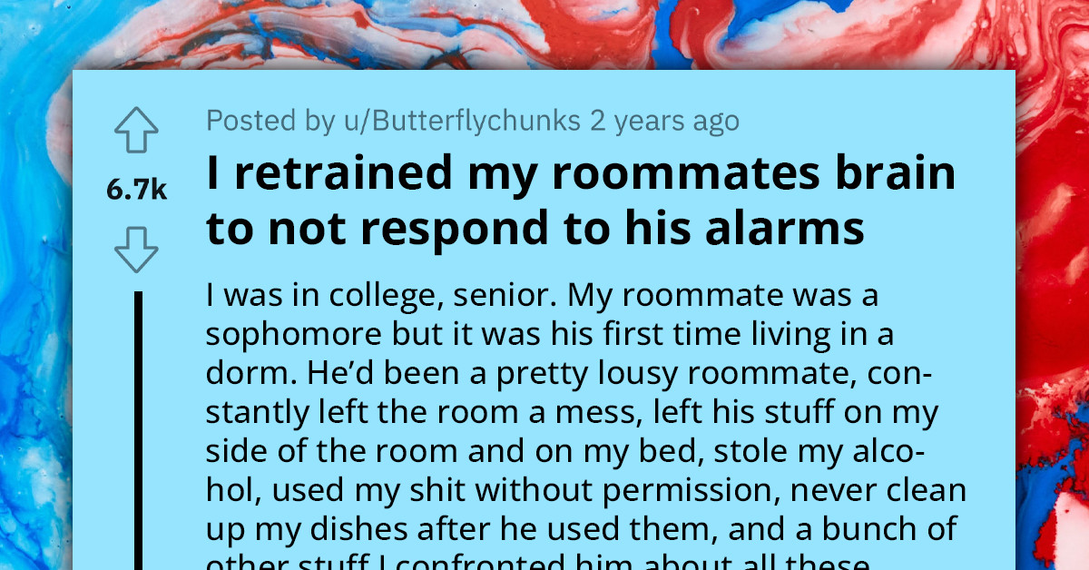 Frustrated by Roommate's Numerous Morning Alarms, Redditor Takes Revenge and Trains Him to Ignore Them All Unconsciously