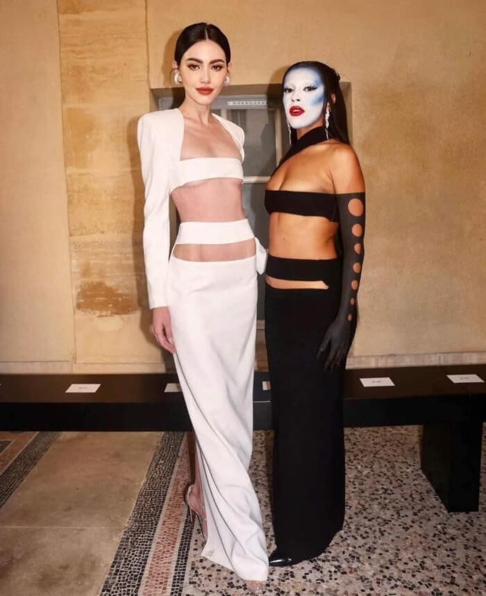 9. That makeup is definitely a little bit extra