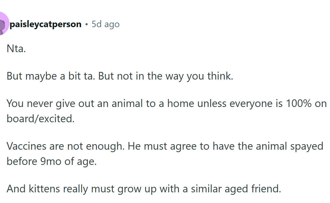 Excitement is mandatory...