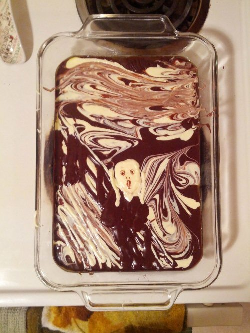 19. Fudge That ‘Screams’ Art