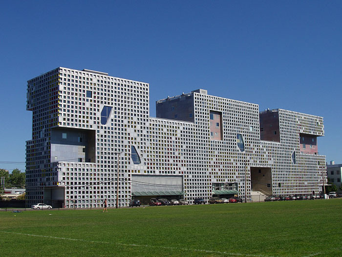 Simmons Hall, At The Massachusetts Institute Of Technology