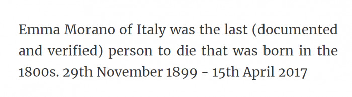 33. At the age of 118.