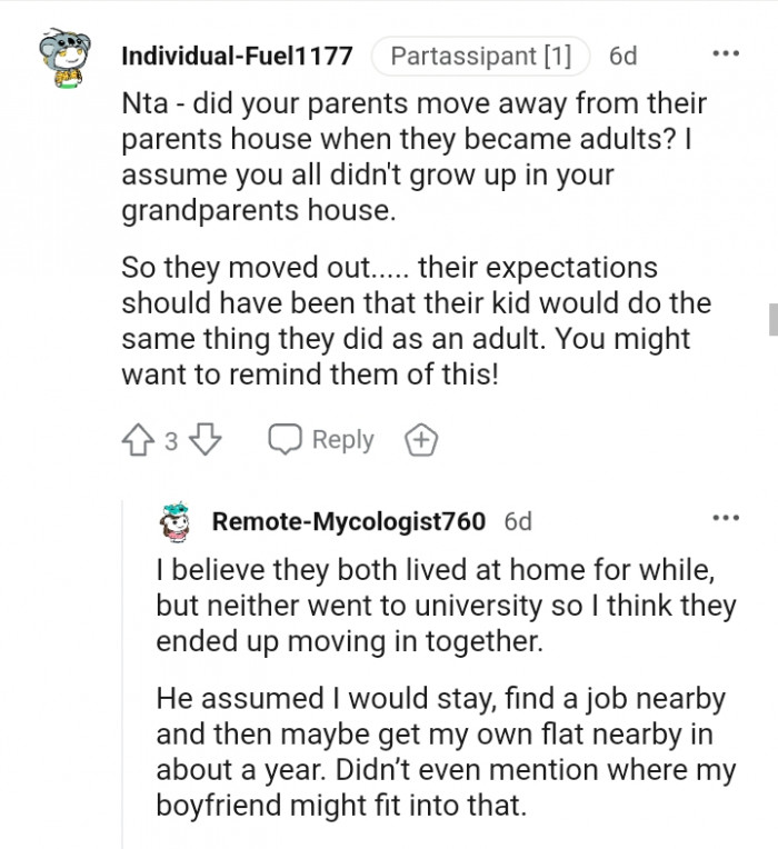 You all did not grow up in your grandparent's house