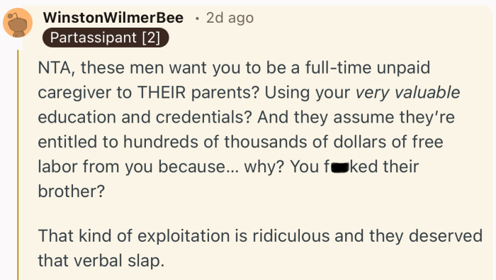 We gathered some comments from the Reddit community