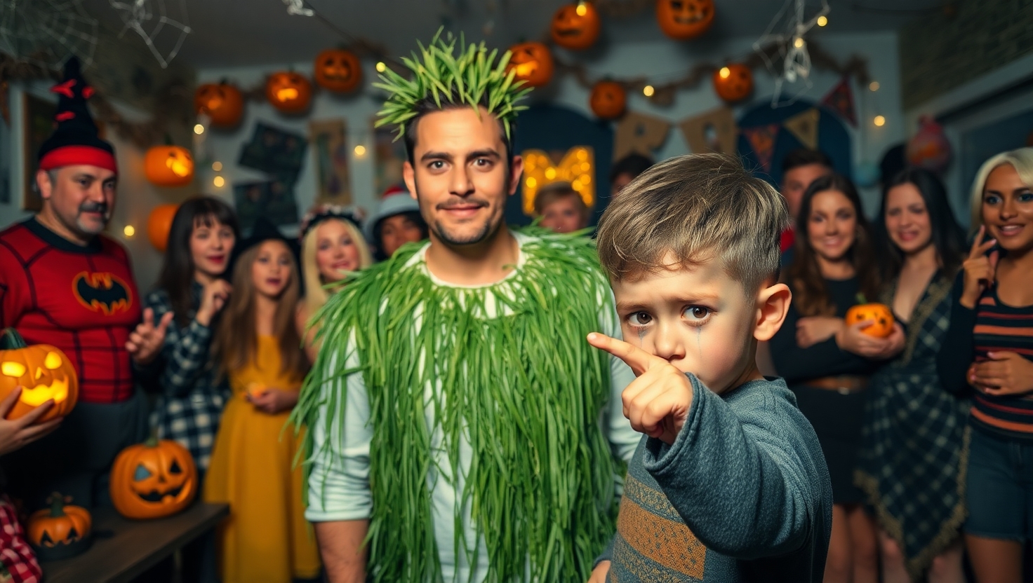 Man Dresses as Grass for Halloween Party: AITA for Upsetting Host's Son?