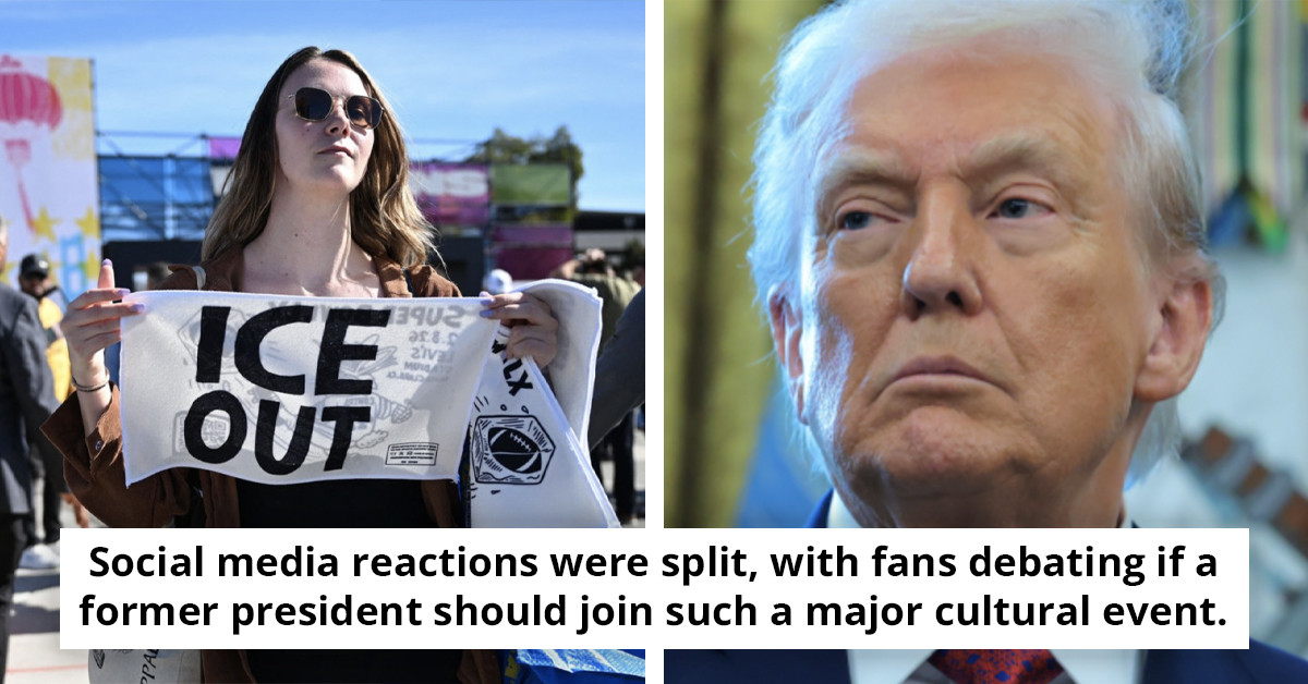 Donald Trump Releases Statement on Super Bowl Just Before Kickoff as He Bypasses the Game