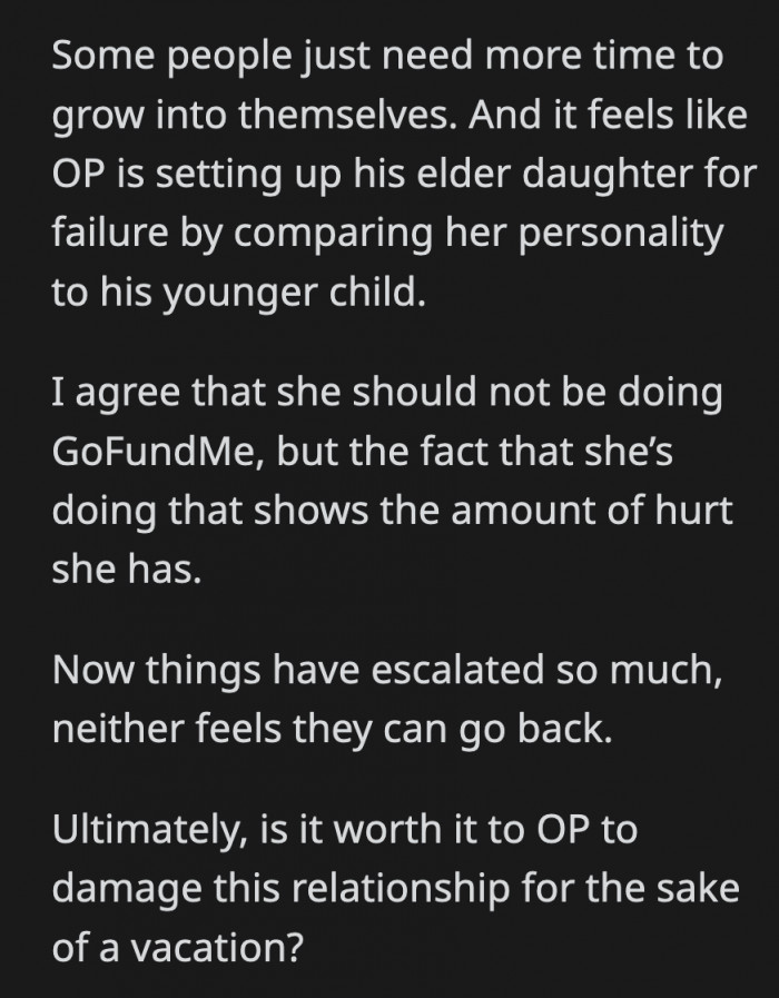 The issue has escalated and now involves thousands of people online. It is still up to OP and the rest of their family if this is a hill to die on.