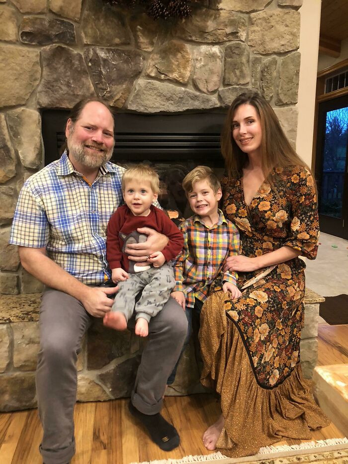 "I wanted to take a Thanksgiving family photo... When you see it."