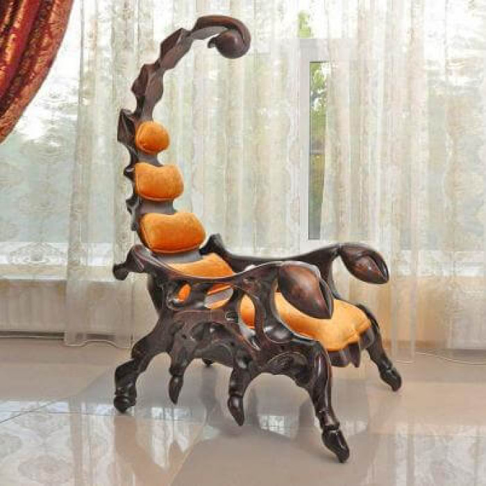 21. This Incredible Scorpion Chair Might Be The Ultimate Evil Villain Chair