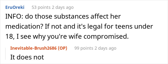 An info which has been answered by the OP